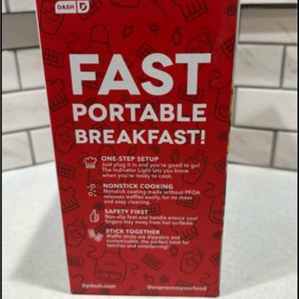Dash Waffle Stick Maker - Aqua - Picture 3 of 7